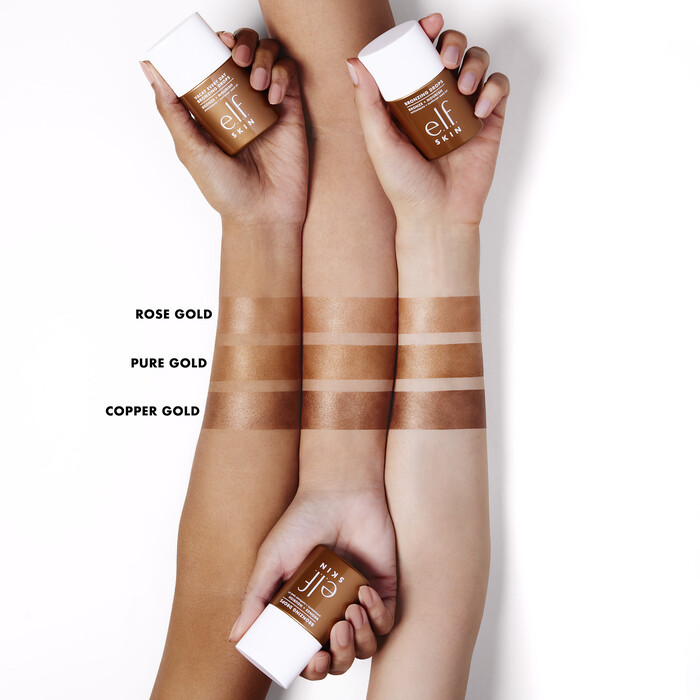 Bronzing Drops, 1 - Rose Gold with Rose Gold Shimmer - Fair to Medium Skin Tones